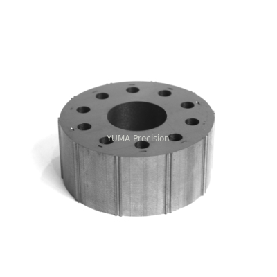 OD122mm Motorrotor und Stator mit großem Trägheitsmoment Custom Verschiedene Modelle Motorkern Hochwertiger Siliziumstahlrotor und Stato