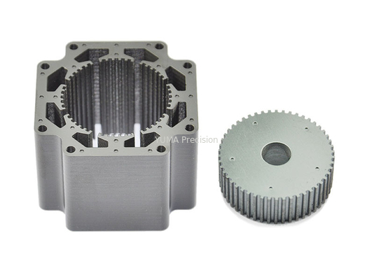 Rotor Stator Elektromotor Laminierung Stahl NEMA24 60 mm kleiner/großer Schlitz Stepper