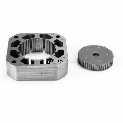 NEMA17-Lamellenstapel für die Generatorverarbeitung, Schrittmotorlaminierung, Stator und Rotor