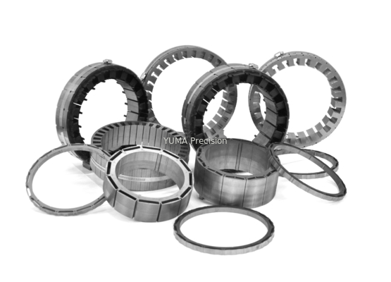 Statorbleche für Motorsegmente von New Energy Vehicles, die Stator- und Rotorblechpakete von Elektromotoren stanzen