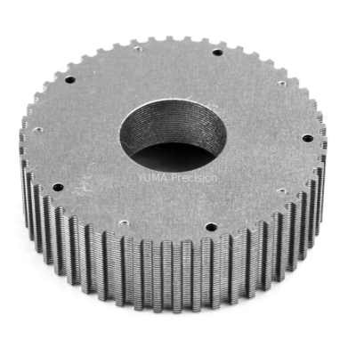Doppelter Reihen-Bewegungs-Kern, der Stahl-86mm hybriden Rotor des Schrittmotors NEMA34 des Silikons stempelt