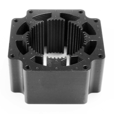 Doppelter Reihen-Bewegungs-Kern, der Stahl-86mm hybriden Rotor des Schrittmotors NEMA34 des Silikons stempelt