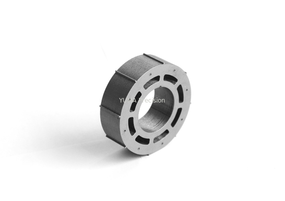 Elektrischer Silikon-Stahl-Laminierungs-Kern-Motorschwanzloses Wechselstrom-Servo 122mm 8/10	Pole